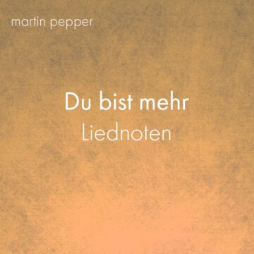 Du bist mehr - Liednoten (digital)