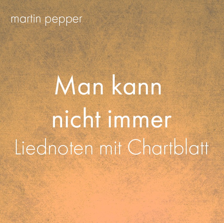 Man kann nicht immer - Liednoten PDF Man kann nicht immer - Liednoten PDF