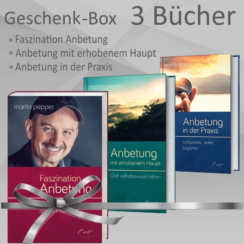 Geschenke-Box Anbetungstrilogie Geschenke-Box Anbetungstrilogie