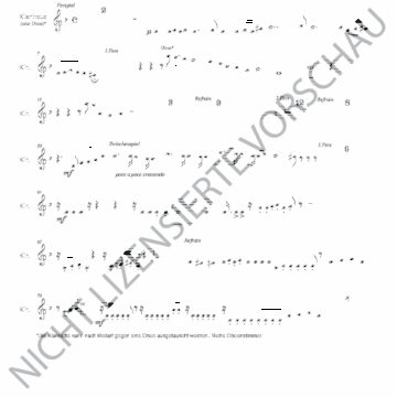 Fabelhaft und wunderbar Einzelstimme Klarinette (Oboe)
