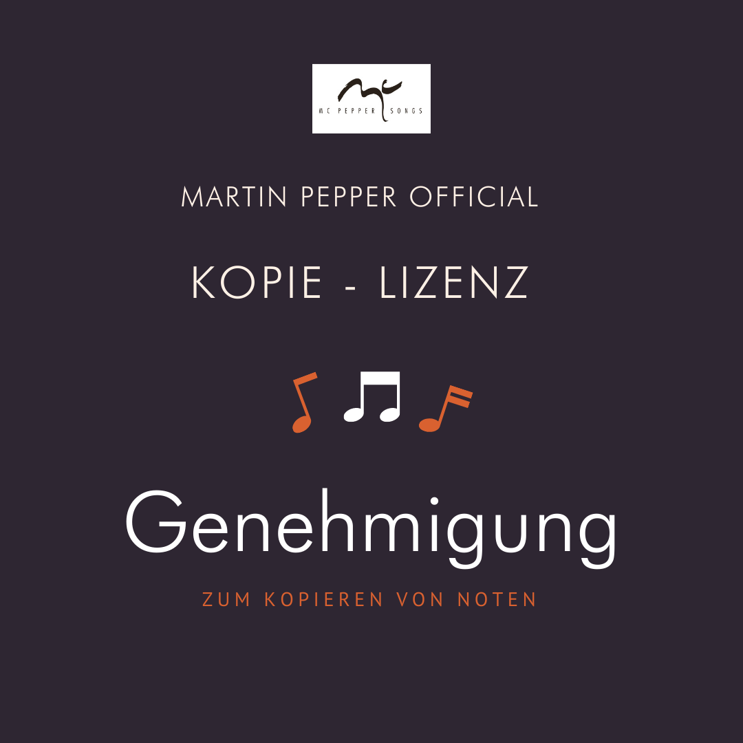 Mit hoch erhobenem Haupt - Kopielizenz Noten Mit hoch erhobenem Haupt - Kopielizenz Noten